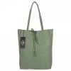 Uniwersalna Torebka Damska Shopper Bag XL Hernan HB0253 Jasno Zielona